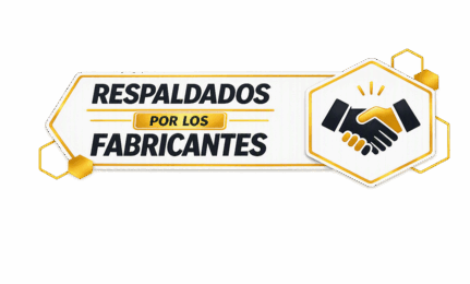 Respaldados por fabricantes